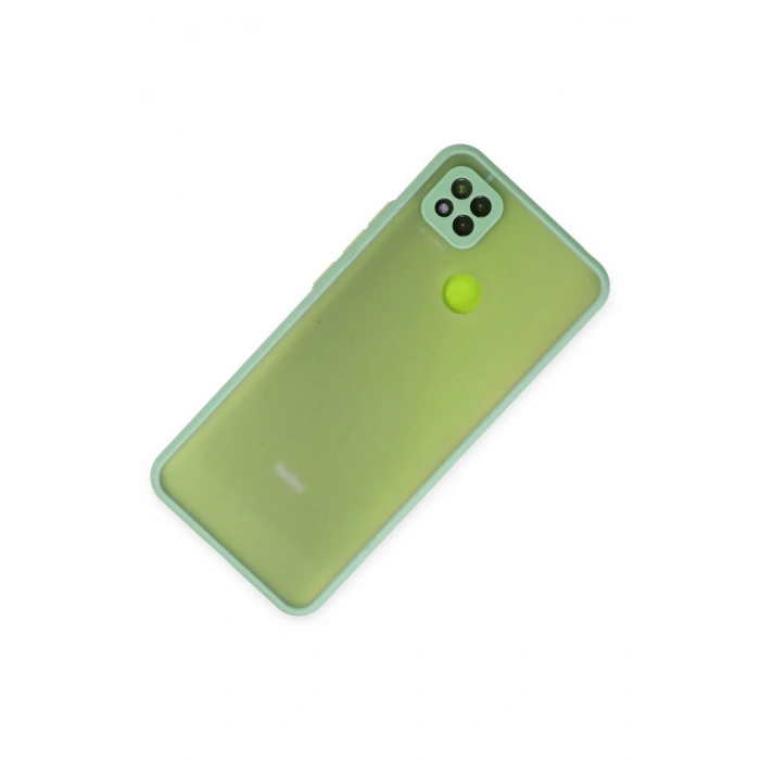 Mey İthalat®   Redmi 9C Kılıf Montreal Silikon Kapak - Turkuaz