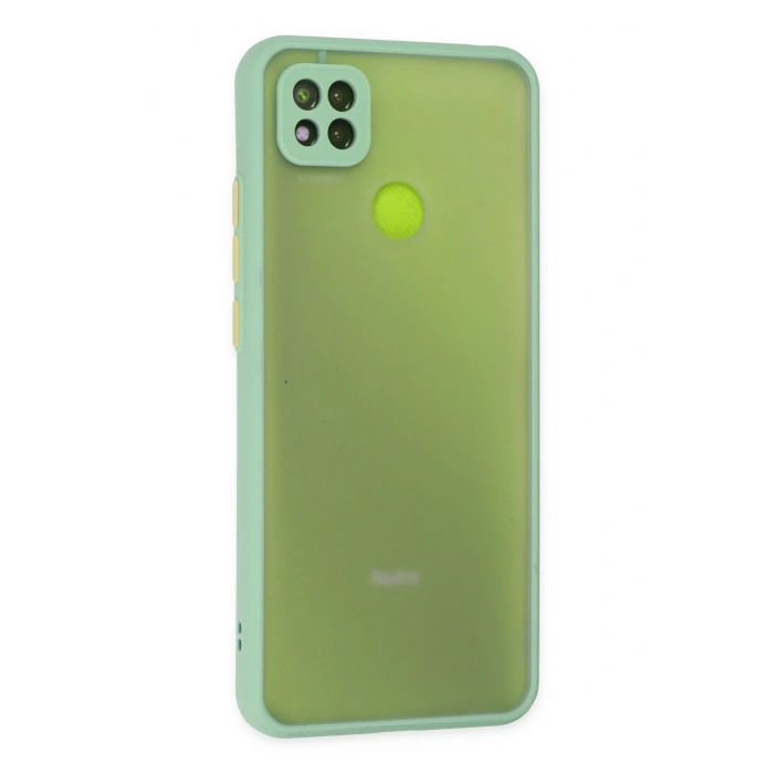 Mey İthalat®   Redmi 9C Kılıf Montreal Silikon Kapak - Turkuaz
