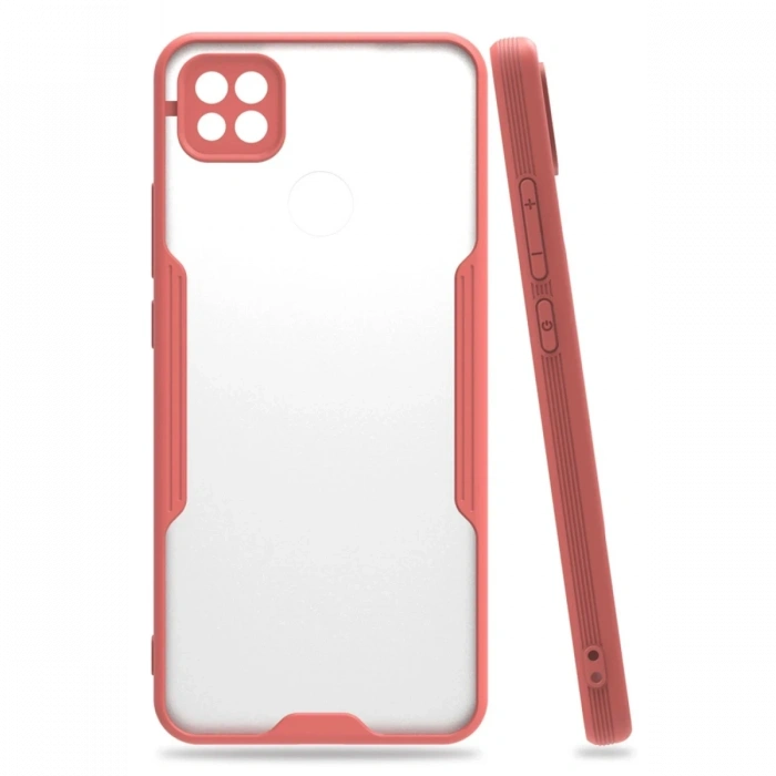 Mey İthalat®   Redmi 9C Kılıf Platin Silikon - Pembe