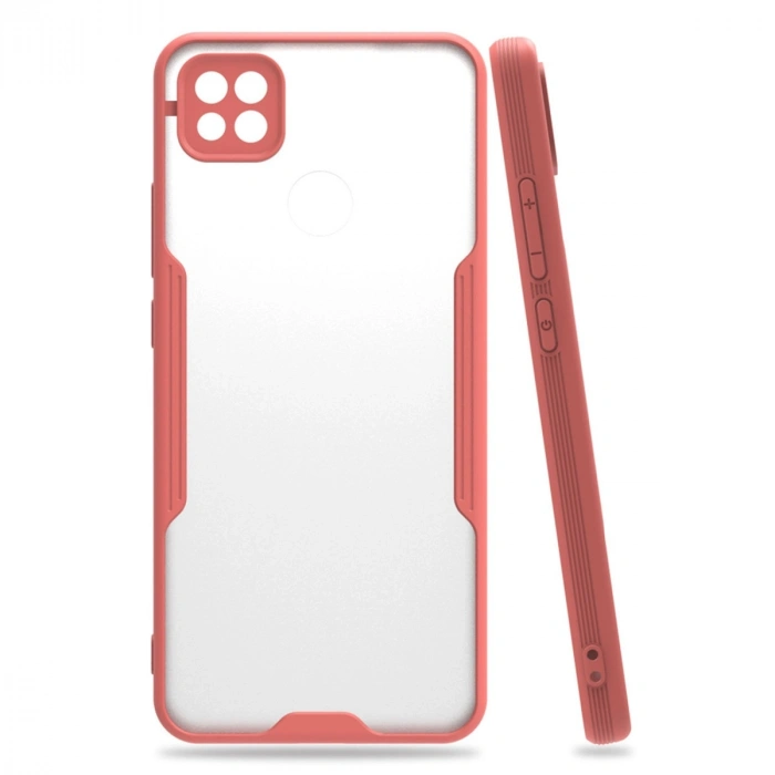 Mey İthalat®   Redmi 9C Kılıf Platin Silikon - Pembe
