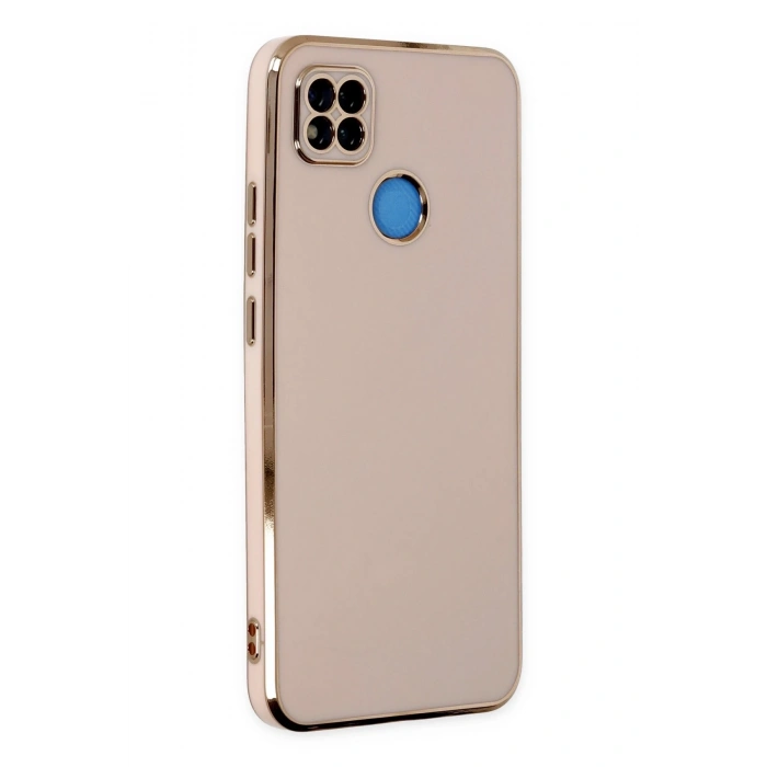Mey İthalat®   Redmi 9C Kılıf Volet Silikon - Pembe