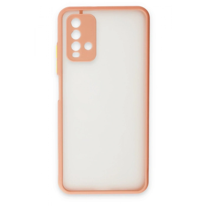 Mey İthalat®   Redmi 9T Kılıf Montreal Silikon Kapak - Pembe