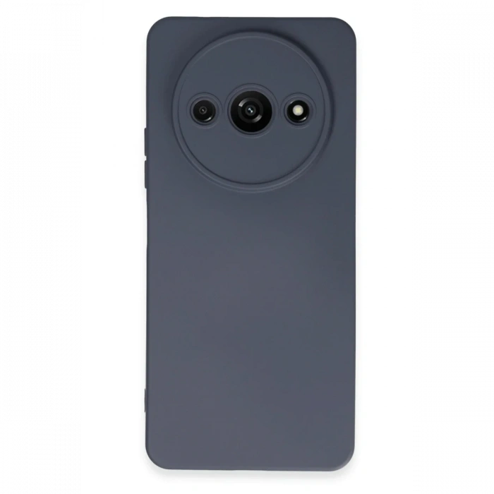 Mey İthalat®   Redmi A3 4G Kılıf Nano içi Kadife Silikon - Gri