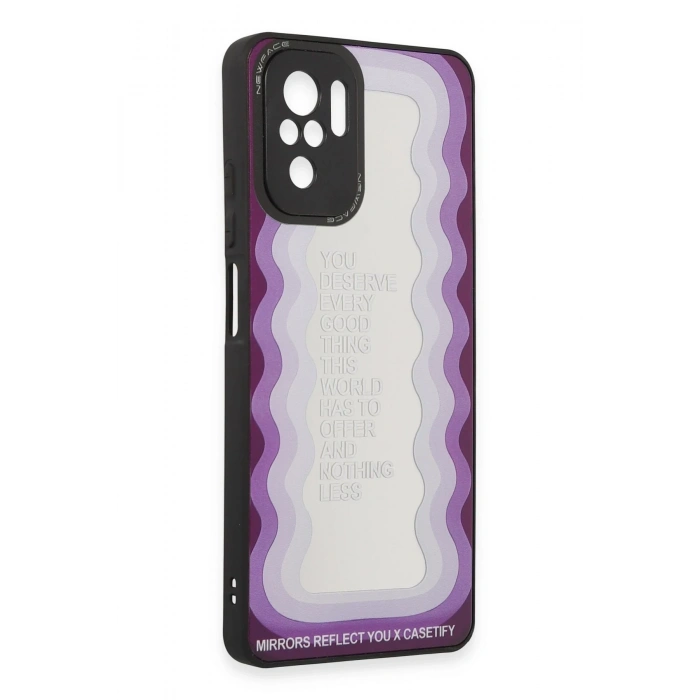 Mey İthalat®   Redmi Note 10 Kılıf Mirror Desenli Kapak - Mirror - 5