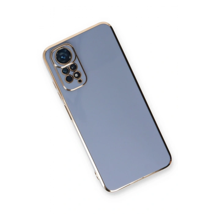 Mey İthalat®   Redmi Note 11 Kılıf Volet Silikon - Mavi