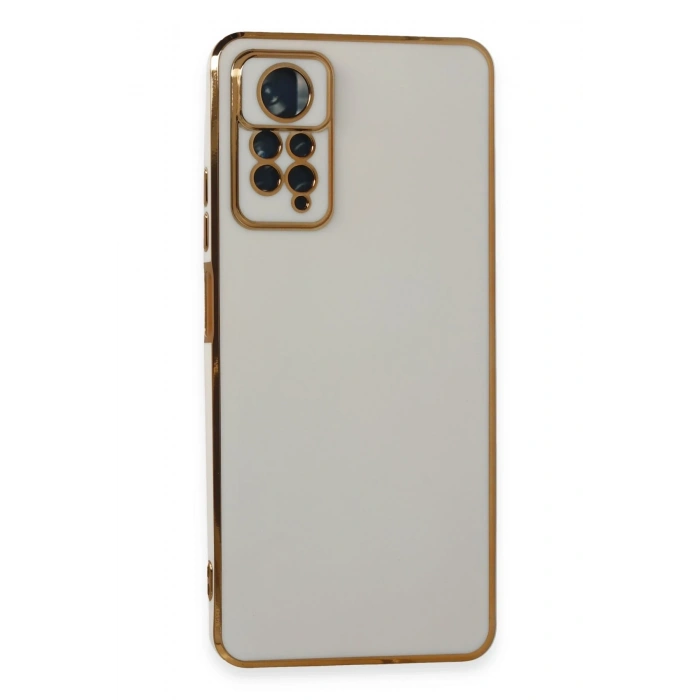Mey İthalat®   Redmi Note 11 Pro Kılıf Volet Silikon - Beyaz