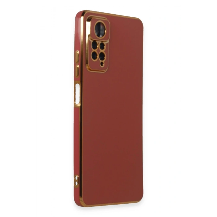 Mey İthalat®   Redmi Note 11 Pro Kılıf Volet Silikon - Kırmızı