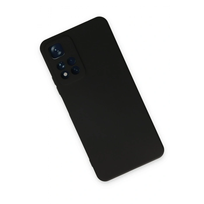Mey İthalat®   Redmi Note 11 Pro Plus 5G Kılıf Nano içi Kadife Silikon - Siyah