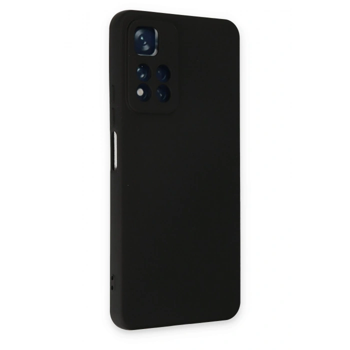 Mey İthalat®   Redmi Note 11 Pro Plus 5G Kılıf Nano içi Kadife Silikon - Siyah