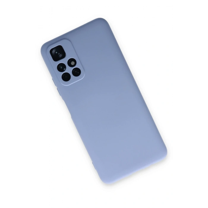 Mey İthalat®   Redmi Note 11T Kılıf Nano içi Kadife Silikon - Lila