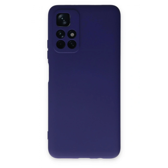 Mey İthalat®   Redmi Note 11T Kılıf Nano içi Kadife Silikon - Mor