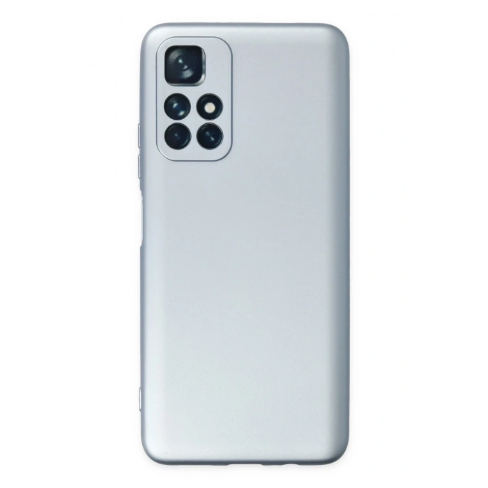 Mey İthalat®   Redmi Note 11T Kılıf Nano içi Kadife Silikon - Sky Blue