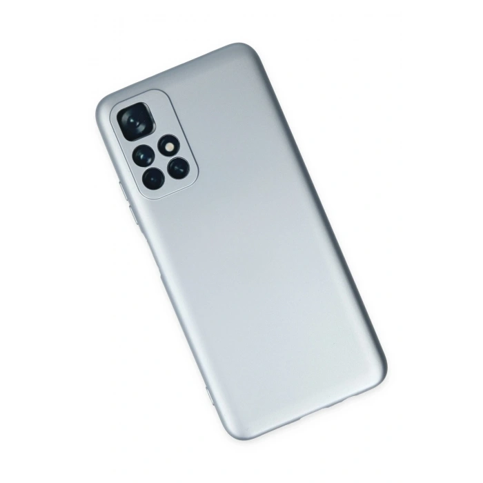 Mey İthalat®   Redmi Note 11T Kılıf Nano içi Kadife Silikon - Sky Blue
