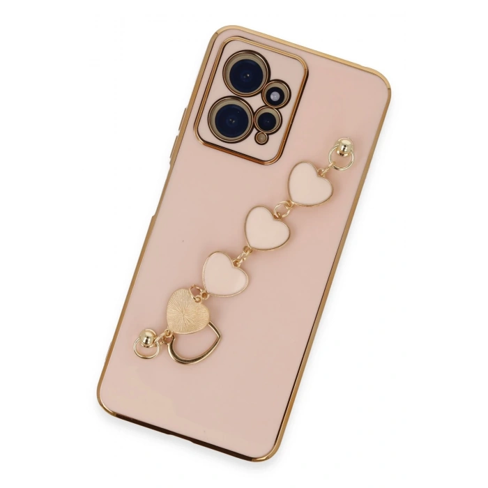 Mey İthalat®   Redmi Note 12 4G Kılıf Esila Silikon - Pudra