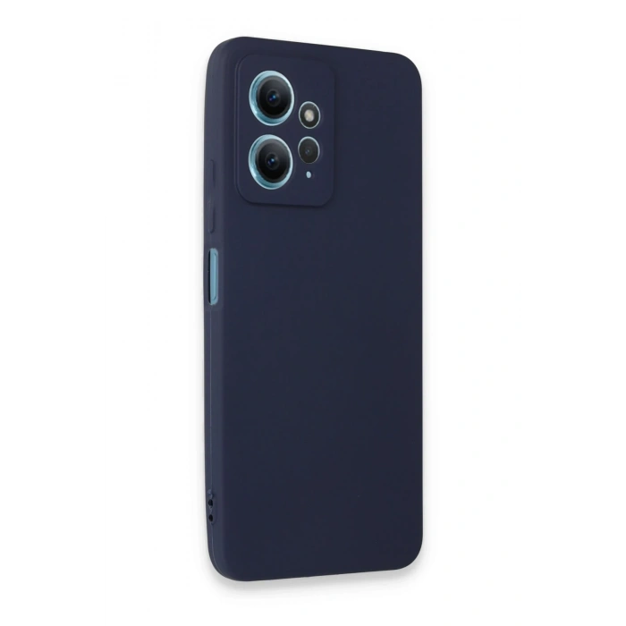 Mey İthalat®   Redmi Note 12 4G Kılıf First Silikon - Lacivert