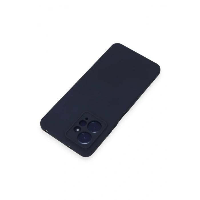 Mey İthalat®   Redmi Note 12 4G Kılıf Nano içi Kadife Silikon - Lacivert