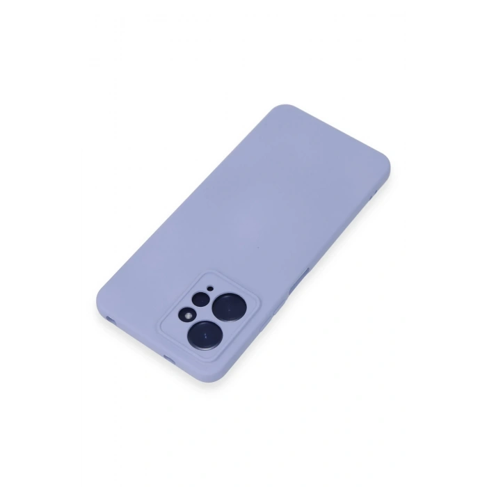 Mey İthalat®   Redmi Note 12 4G Kılıf Nano içi Kadife Silikon - Lila