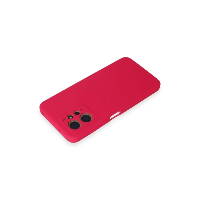 Mey İthalat®   Redmi Note 12 4G Kılıf Nano içi Kadife Silikon - Pembe