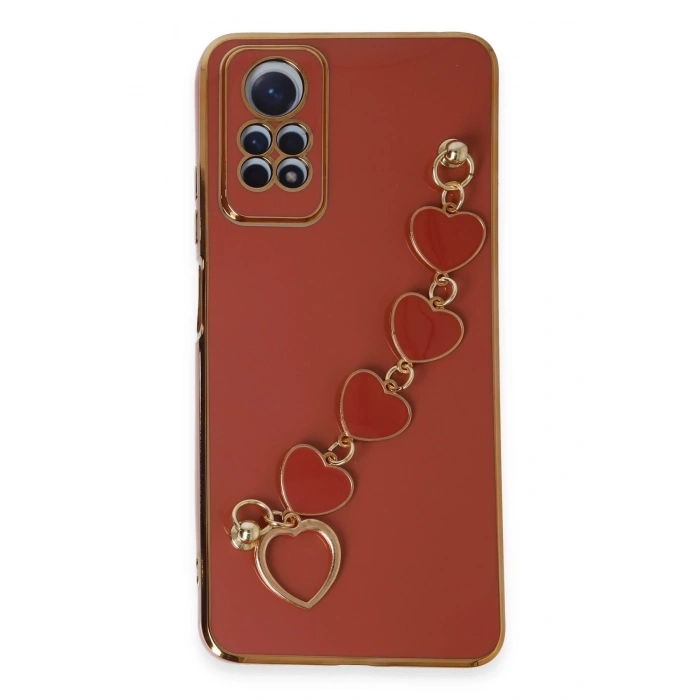Mey İthalat®   Redmi Note 12 Pro 4G Kılıf Esila Silikon - Kırmızı