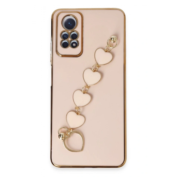 Mey İthalat®   Redmi Note 12 Pro 4G Kılıf Esila Silikon - Pudra