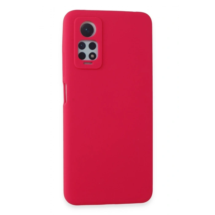 Mey İthalat®   Redmi Note 12 Pro 4G Kılıf Nano içi Kadife Silikon - Pembe