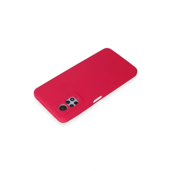 Mey İthalat®   Redmi Note 12 Pro 4G Kılıf Nano içi Kadife Silikon - Pembe