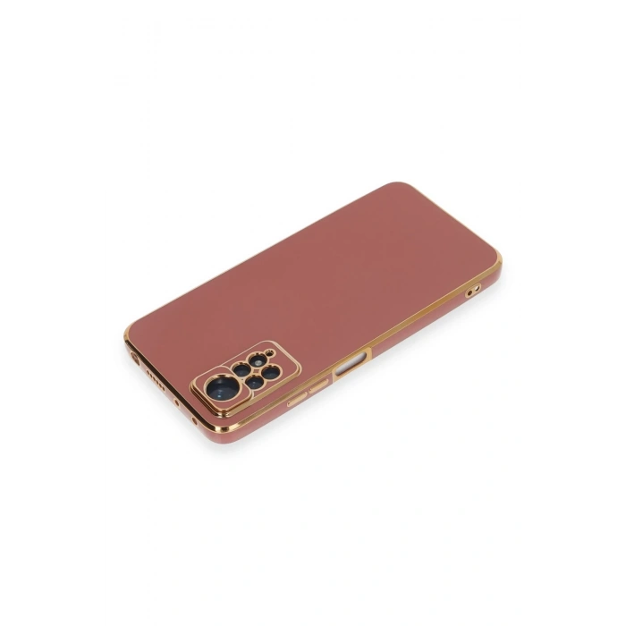 Mey İthalat®   Redmi Note 12 Pro 4G Kılıf Volet Silikon - Kırmızı