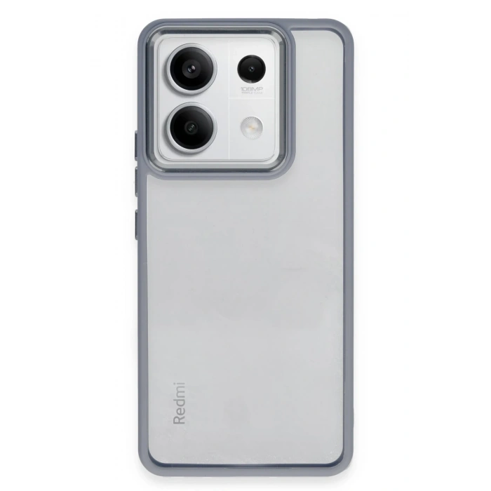 Mey İthalat®   Redmi Note 13 4G Kılıf Power Silikon - Sierra Blue