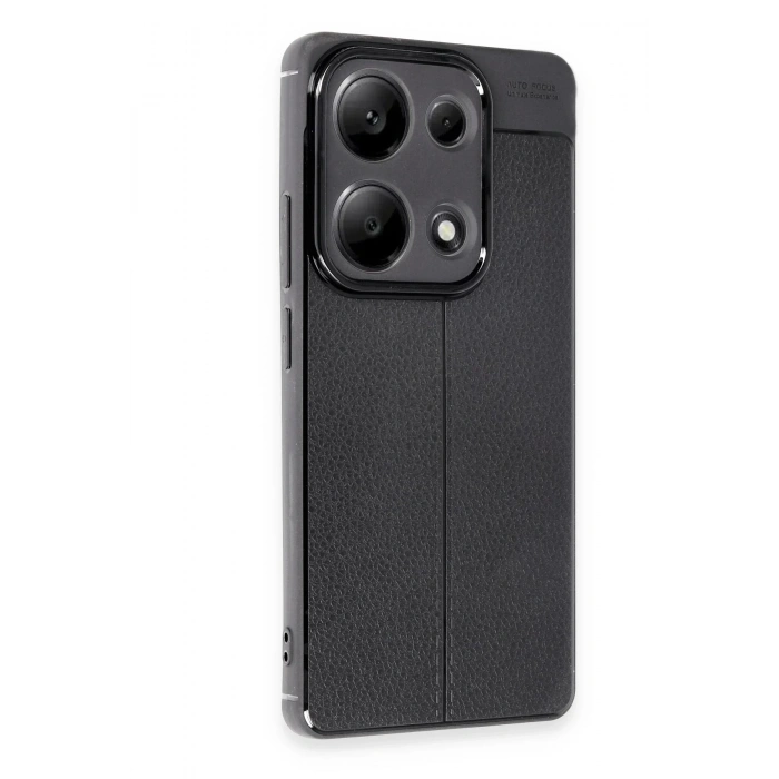 Mey İthalat®   Redmi Note 13 Pro 4G Kılıf Auto Focus Kapak - Siyah