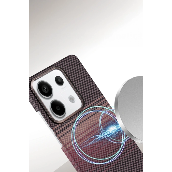 Mey İthalat®   Redmi Note 13 Pro 4G Vega Magsafe Kapak - Siyah