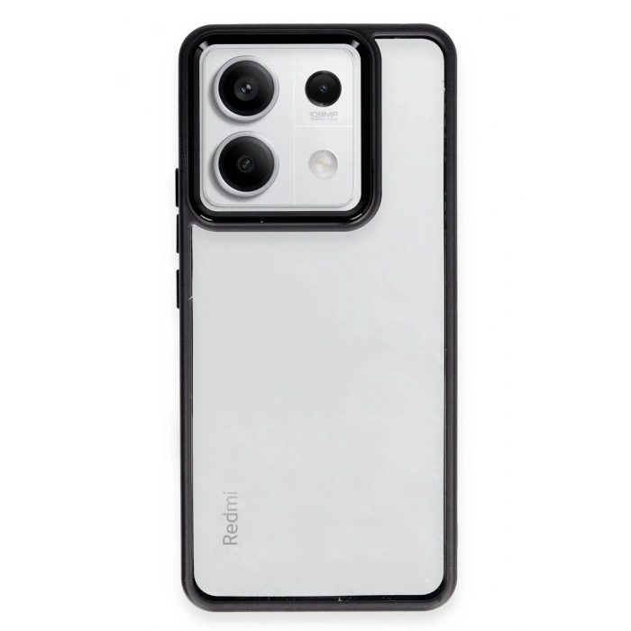 Mey İthalat®   Redmi Note 13 Pro 5G Kılıf Power Silikon - Siyah