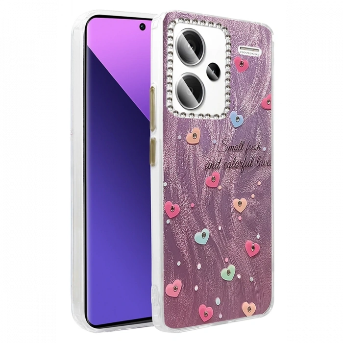 Mey İthalat®   Redmi Note 13 Pro Plus Kılıf Blade Aynalı Desenli Kapak - Desen 8