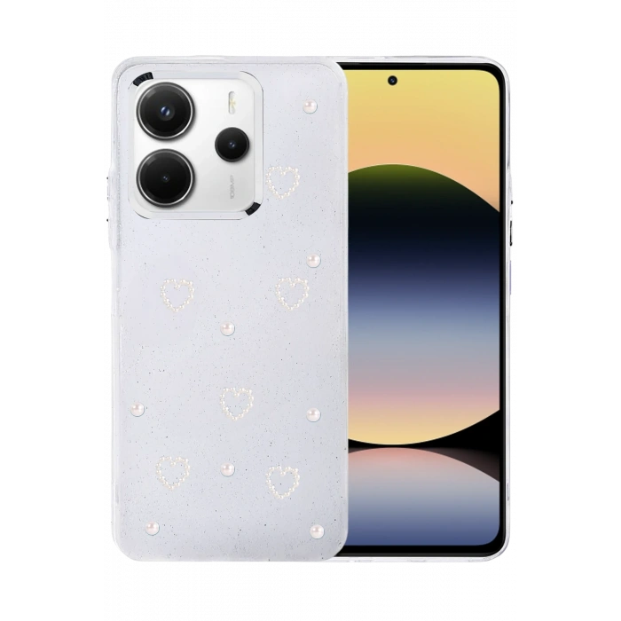 Mey İthalat®   Redmi Note 14 4G Fiyonk Desenli Kapak - Desen 10
