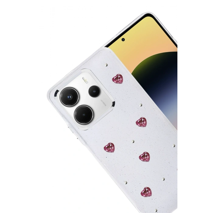 Mey İthalat®   Redmi Note 14 4G Fiyonk Desenli Kapak - Desen 3