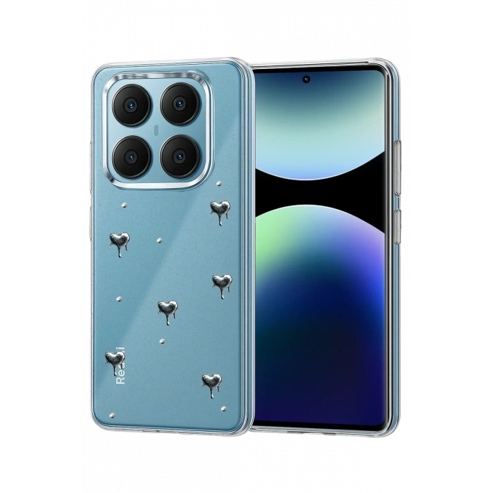 Mey İthalat®   Redmi Note 14 Pro 4G Fiyonk Desenli Kapak - Desen 3