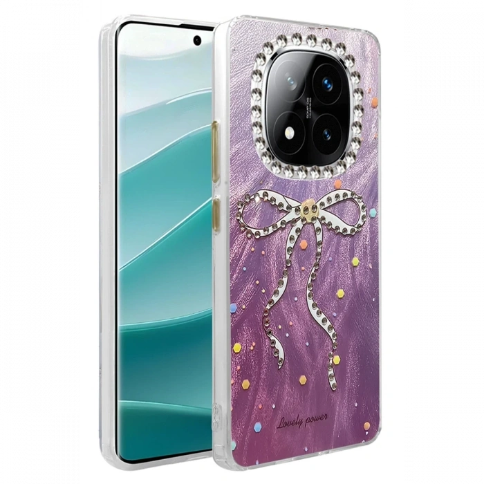 Mey İthalat®   Redmi Note 14 Pro 4G Kılıf Blade Aynalı Desenli Kapak - Desen 1