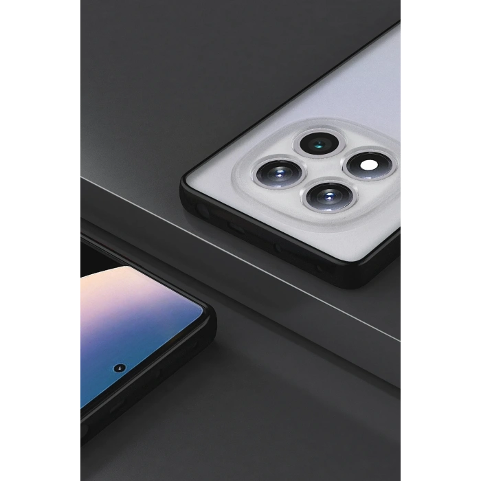 Mey İthalat®   Redmi Note 14 Pro 4G Kılıf Montreal Silikon Kapak - Siyah