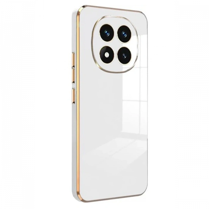 Mey İthalat®   Redmi Note 14 Pro 4G Kılıf Volet Silikon - Beyaz