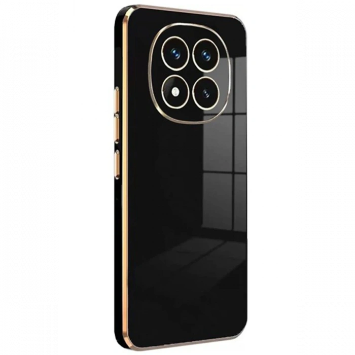 Mey İthalat®   Redmi Note 14 Pro 4G Kılıf Volet Silikon - Siyah