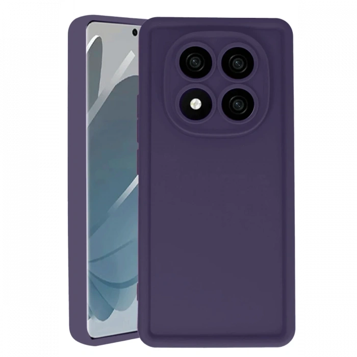 Mey İthalat®   Redmi Note 14 Pro 5G Kılıf Viera Silikon - Mor