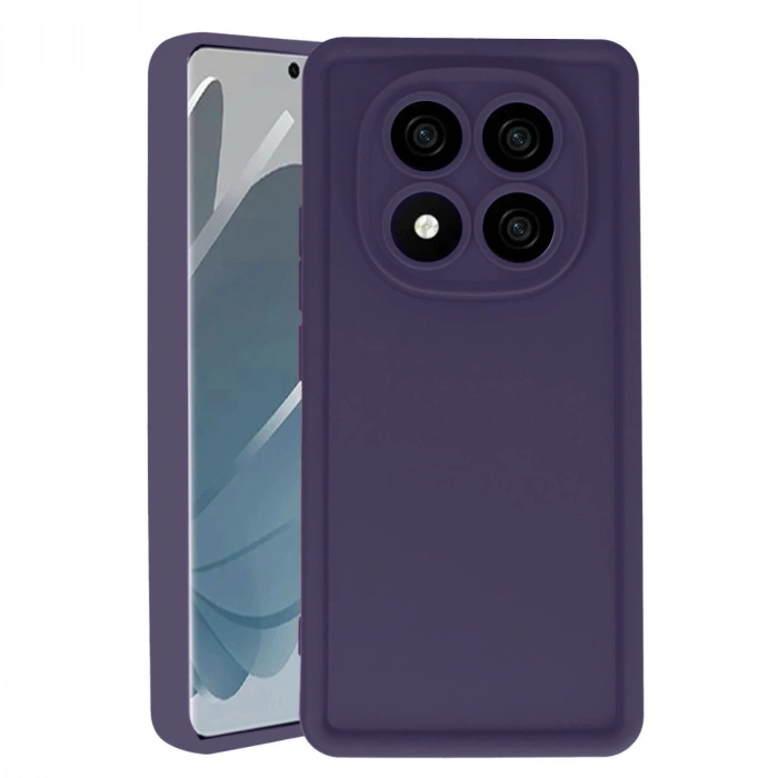 Mey İthalat®   Redmi Note 14 Pro 5G Kılıf Viera Silikon - Mor
