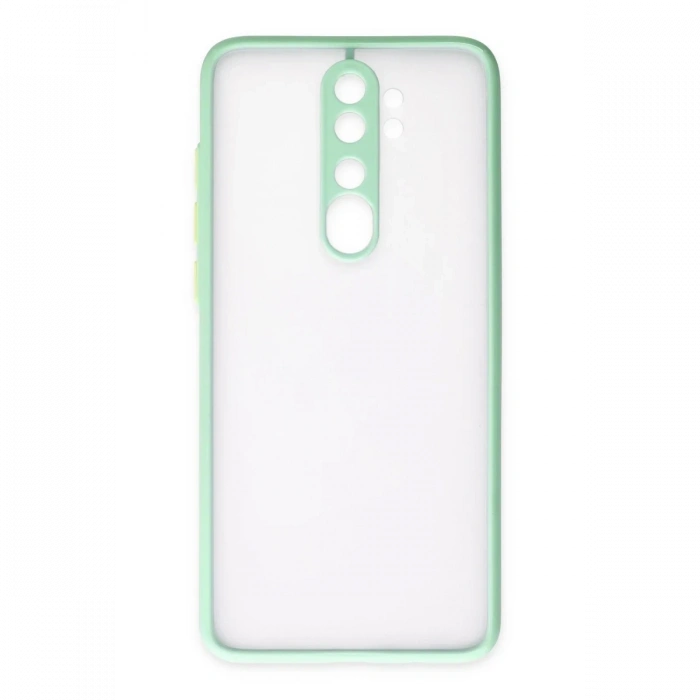 Mey İthalat®   Redmi Note 8 Pro Kılıf Montreal Silikon Kapak - Turkuaz