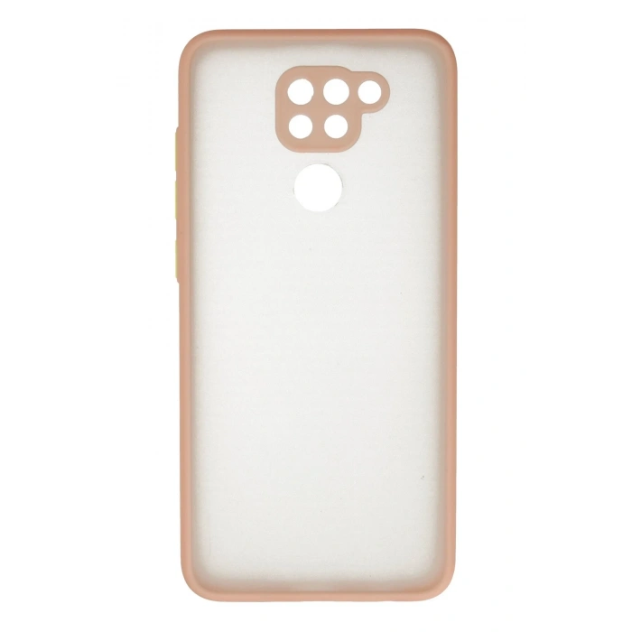 Mey İthalat®   Redmi Note 9 Kılıf Montreal Silikon Kapak - Pembe