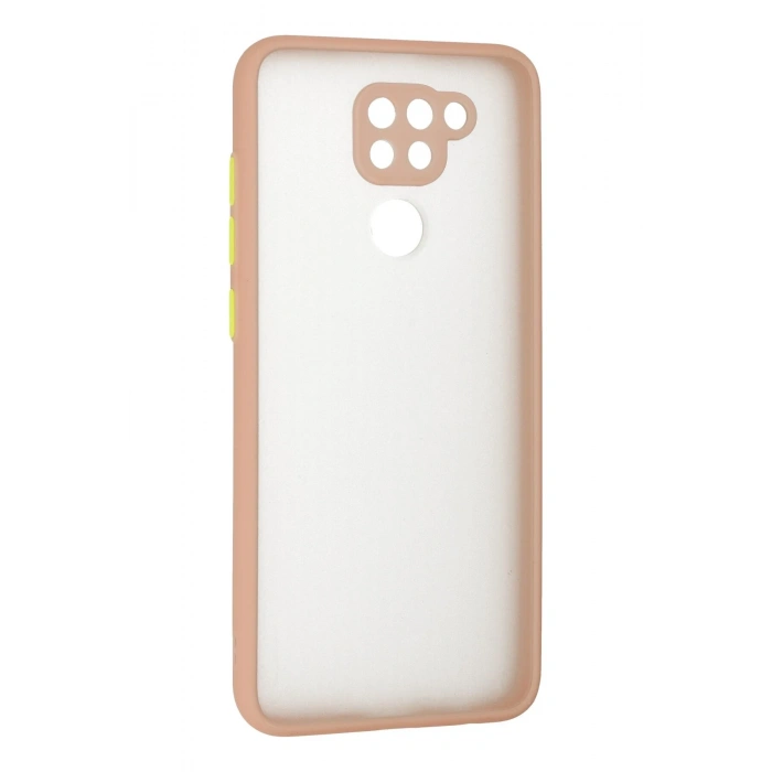 Mey İthalat®   Redmi Note 9 Kılıf Montreal Silikon Kapak - Pembe