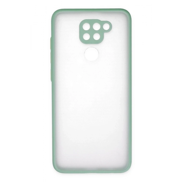 Mey İthalat®   Redmi Note 9 Kılıf Montreal Silikon Kapak - Turkuaz
