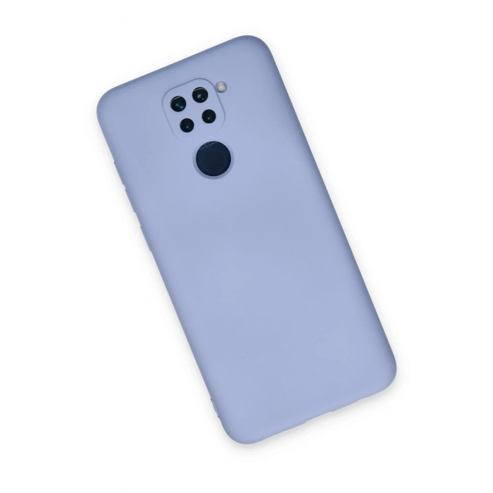 Mey İthalat®   Redmi Note 9 Kılıf Nano içi Kadife Silikon - Lila