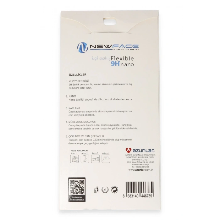 Mey İthalat®   Redmi Note 9 Pro 6D Antistatik Mat Seramik Hayalet Nano Ekran Koruyucu