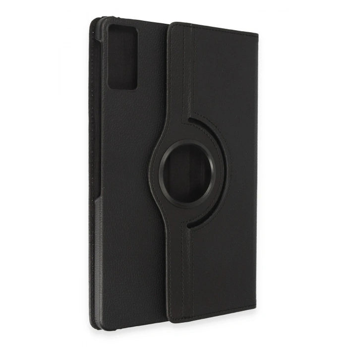 Mey İthalat®   Redmi Pad Kılıf 360 Tablet Deri Kılıf - Siyah