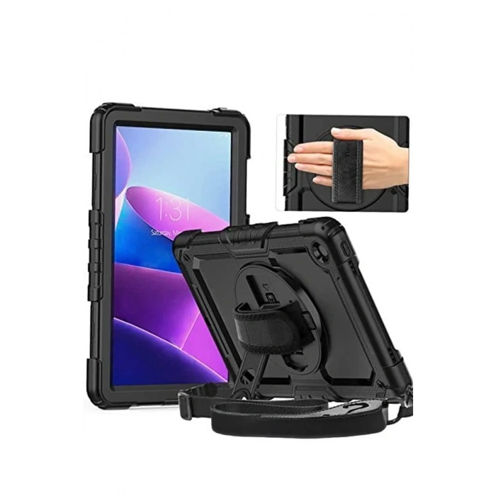 Mey İthalat®   Redmi Pad SE 4G Kılıf Amazing Tablet Kapak - Siyah