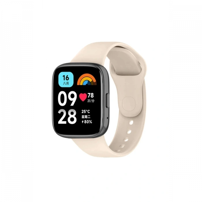 Mey İthalat®   Redmi Watch 3 Active Klasik Kordon - Yıldız Işığı